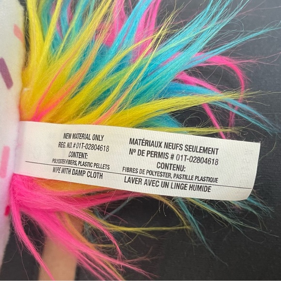 Pikmi pops surprise stuffed plush rainbow unicorn donut 11” 💖💜 - Picture 7 of 8